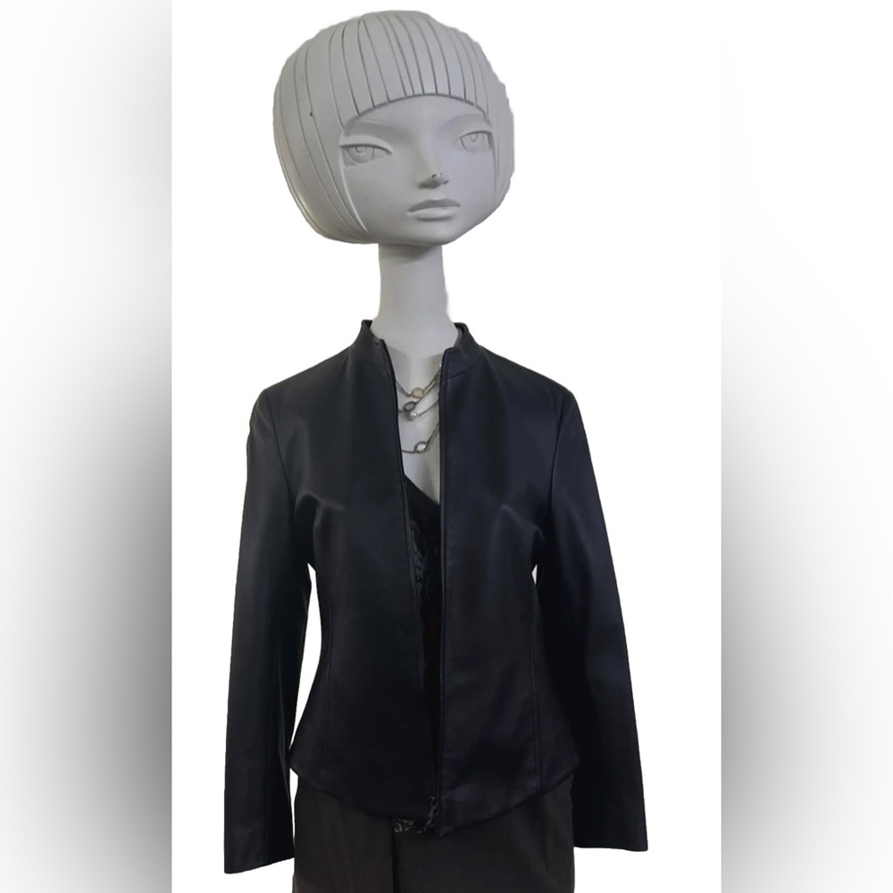 Vintage Lafayette 148 new york leather jacket